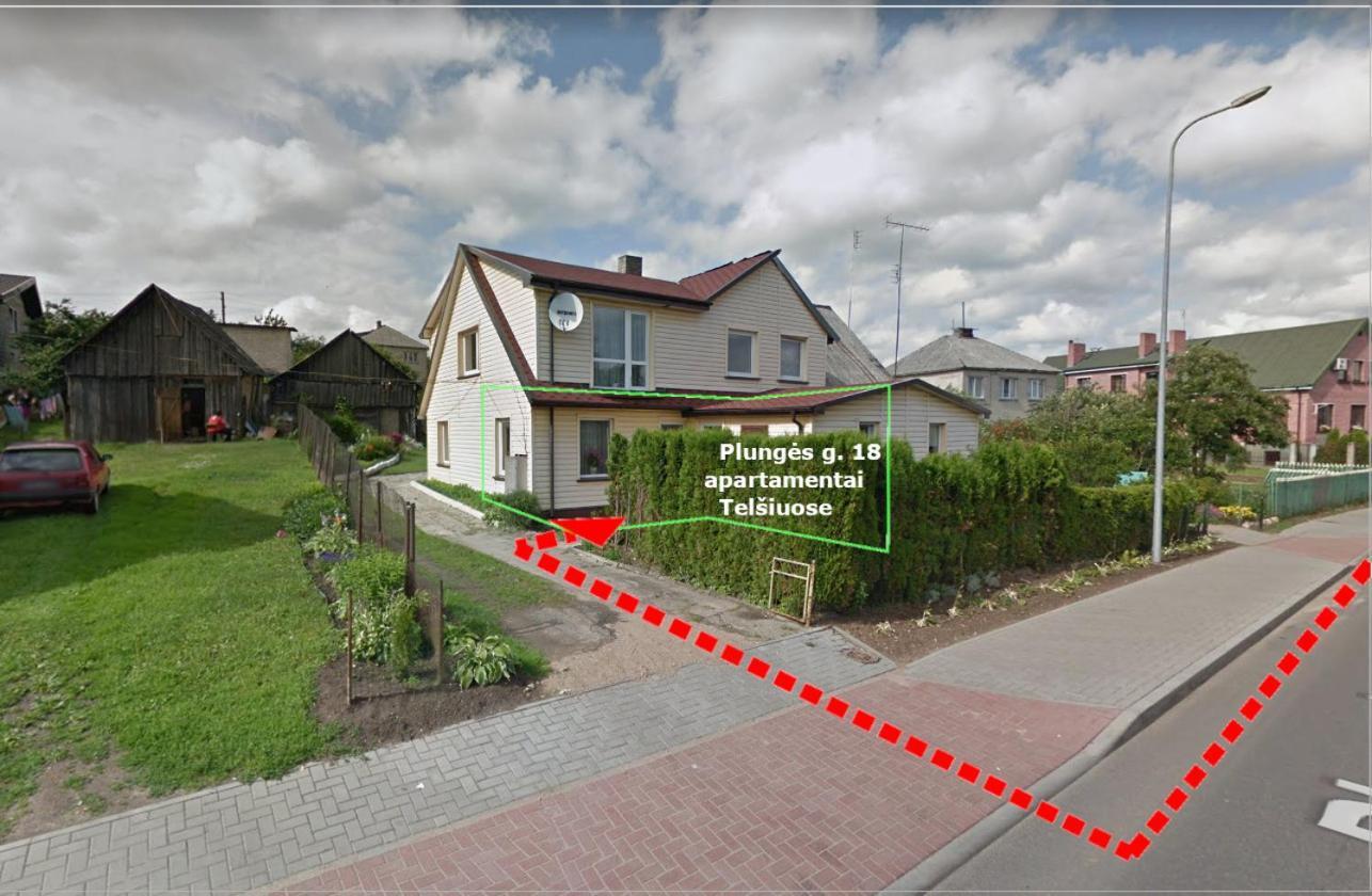 Plunges Gatves 18 Apartamentai Telšiai Exteriér fotografie